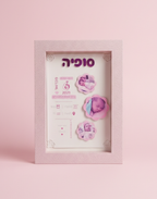 תעודת לידה בעיצוב אישי